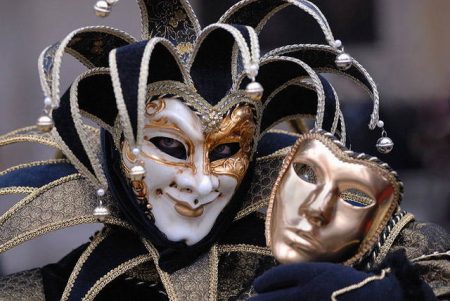 Venice Carnival, Italy-Carnival masks