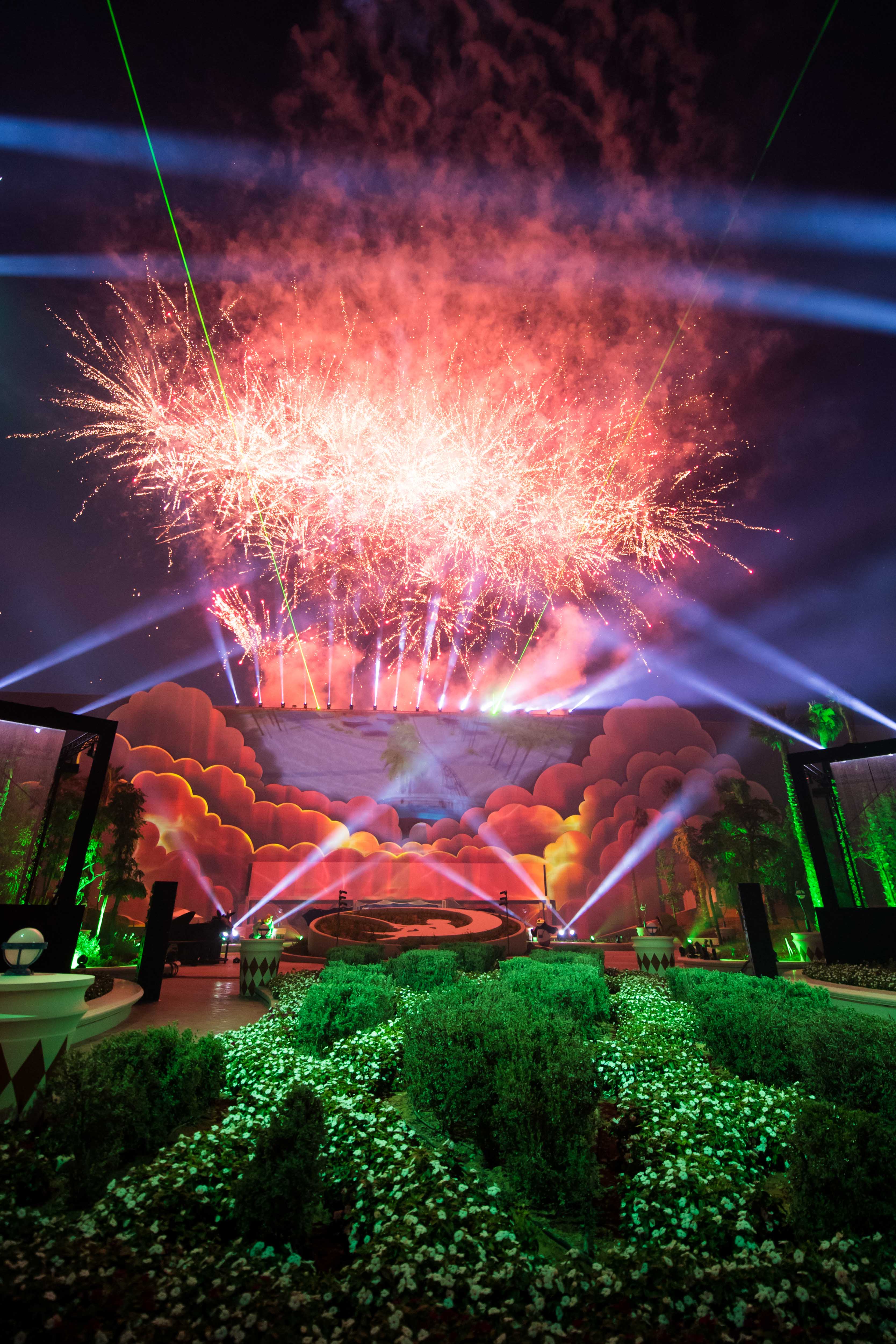 DUBAI, UNITED ARAB EMIRATES - DECEMBER 18: General view during the Grand Opening of Dubai Parks and Resorts on December 18, 2016 in Dubai, United Arab Emirates. Dubai Parks and Resorts features MOTIONGATE Dubai, the first ever collaboration between Columbia Pictures, DreamWorks and Lionsgate; LEGOLAND Dubai, the first LEGOLAND theme park in the Middle East and the World's first Bollywood Theme Park at Bollywood Parks Dubai. (Photo by Ian Gavan/Getty Images for Dubai Parks and Resorts)